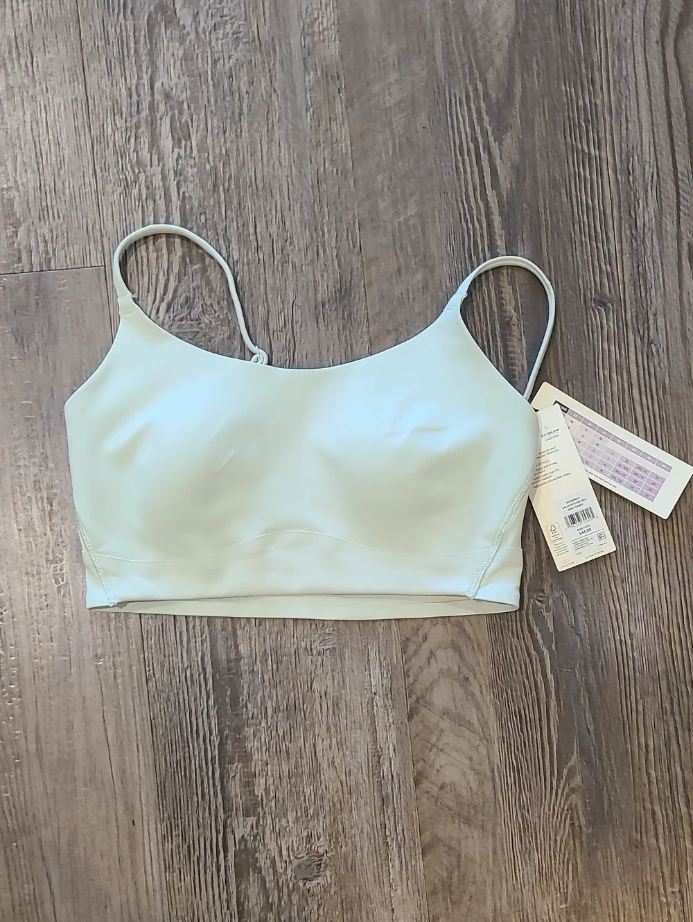 Calia Restore Bra Mint Candy Size Small
